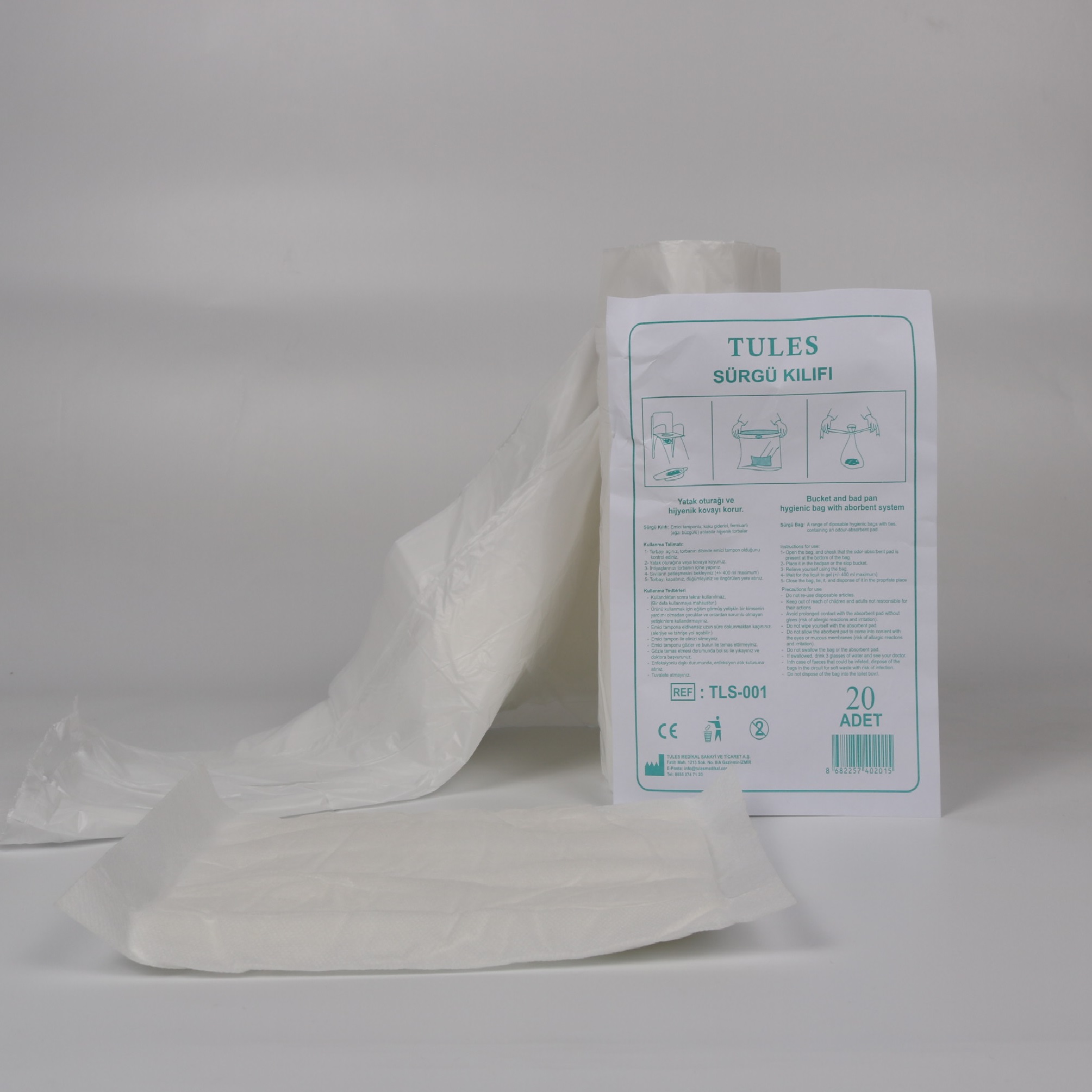 Sürgü kılıfı paket görünümü